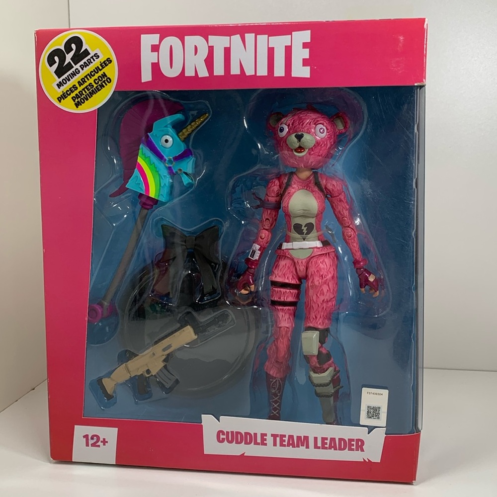 McFarlane Toys Fortnite 7” Cuddle Team Leader Action Figure – New